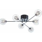 Estelle Ceiling Lamp w/ 6 Glass Shades w/ Perforated Steel Diffusers